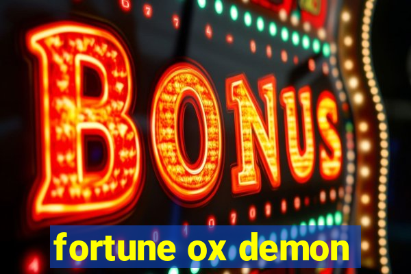 fortune ox demon